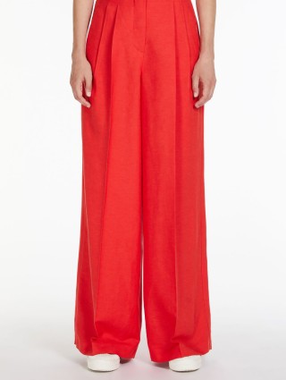 Червоні брюки WEEKEND MAX MARA : фото 1 - Invogue
