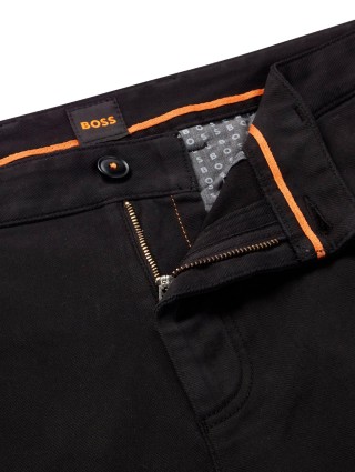 Чорні брюки BOSS: фото 3 - Invogue