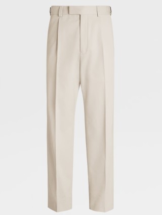 Білі брюки ZEGNA : фото - Invogue