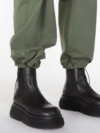 Зелені брюки WEEKEND MAX MARA : фото 3 - Invogue