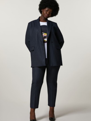 Темно-сині брюки PERSONA : фото 5 - Invogue