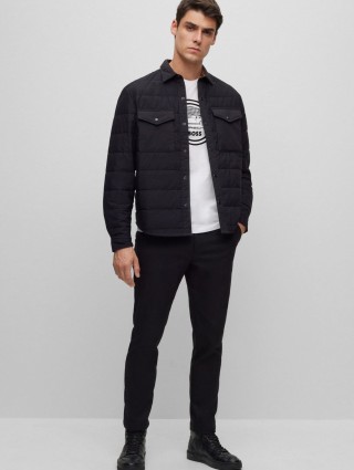 Чорні брюки BOSS : фото 5 - Invogue