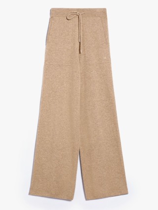 Бежевые брюки MAX MARA: фото - Invogue