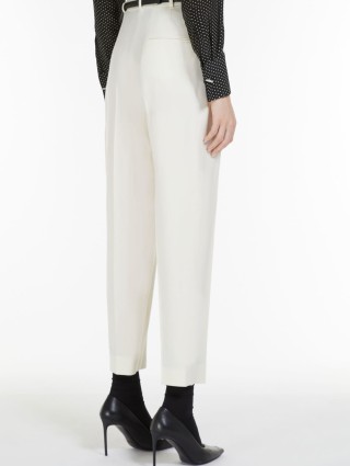 Кремові брюки MAX MARA : фото 2 - Invogue