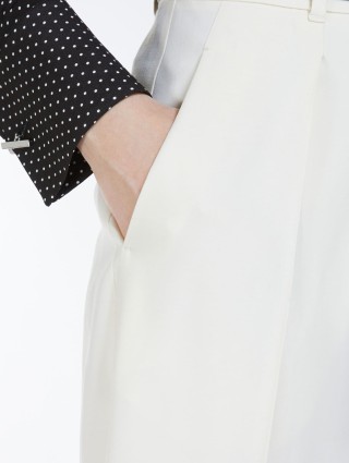 Кремові брюки MAX MARA : фото 3 - Invogue