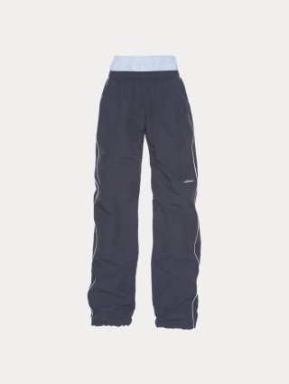 Синие спортивные брюки PUSHBUTTON: фото - Invogue