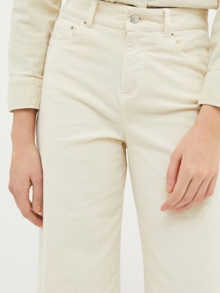 Кремовые брюки MAX&CO: фото 3 - Invogue