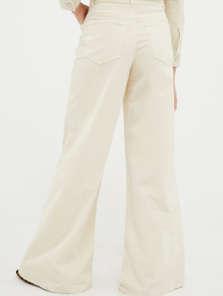 Кремовые брюки MAX&CO: фото 2 - Invogue