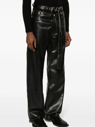 Чёрные брюки Y/PROJECT: фото 1 - Invogue