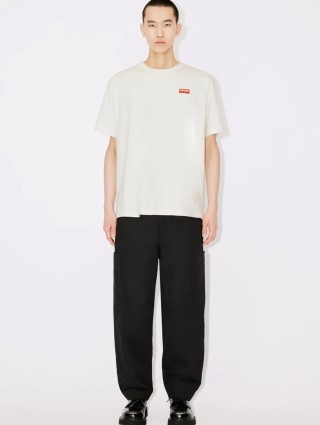 Чорні спортивні брюки карго KENZO з бавовни: фото 5 - Invogue