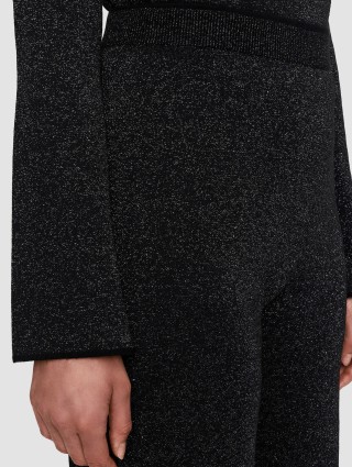 Чорні брюки JOSEPH з люрексом: фото 3 - Invogue