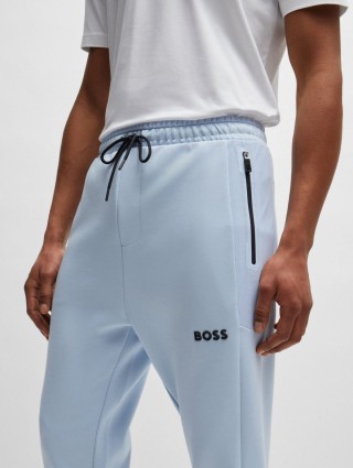 Фіолетові брюки BOSS : фото 3 - Invogue