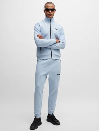 Фіолетові брюки BOSS : фото 5 - Invogue