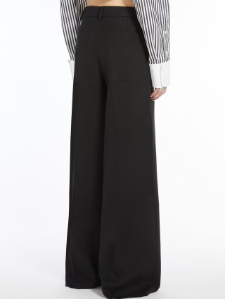 Чорні брюки Sportmax палаццо: фото 3 - Invogue