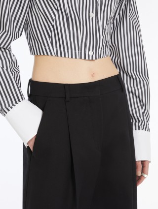 Чорні брюки Sportmax палаццо: фото 4 - Invogue