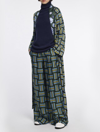 Сині брюки Dorothee Schumacher з принтом: фото 1 - Invogue