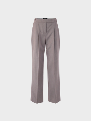 Світло-сірі брюки MARC CAIN широкого крою: фото - Invogue