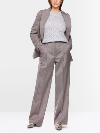 Світло-сірі брюки MARC CAIN широкого крою: фото 1 - Invogue