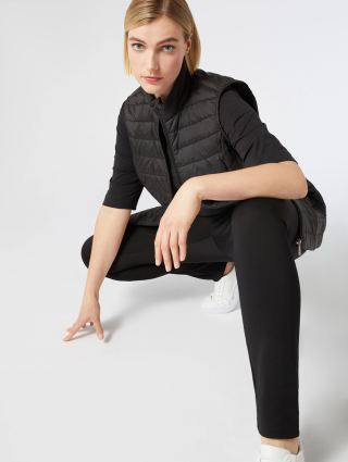 Чорні легінси MARINA RINALDI трикотажні: фото 3 - Invogue