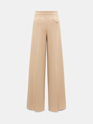Бежевые брюки DOROTHEE SCHUMACHER широкие: фото 35 - Invogue