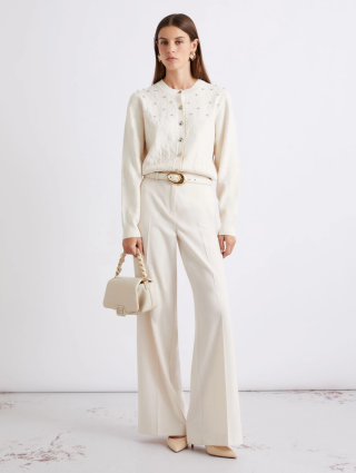 Білі брюки MARELLA прямого крою: фото 1 - Invogue