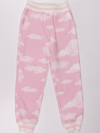 Розовые брюки MONNALISA: фото - Invogue