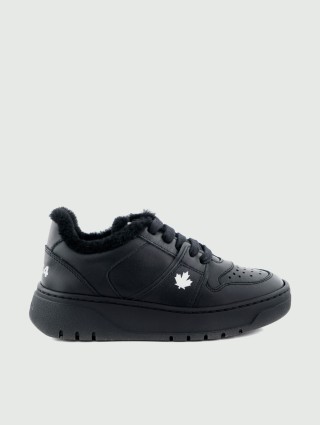 Чорні черевики DSQUARED KID: фото - Invogue