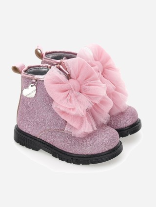 Рожеві черевики MONNALISA : фото 1 - Invogue