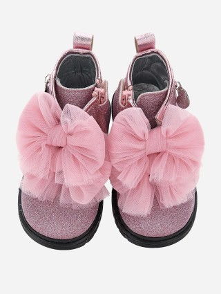 Рожеві черевики MONNALISA : фото 3 - Invogue