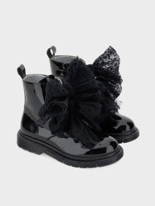 Чорні черевики MONNALISA : фото 1 - Invogue
