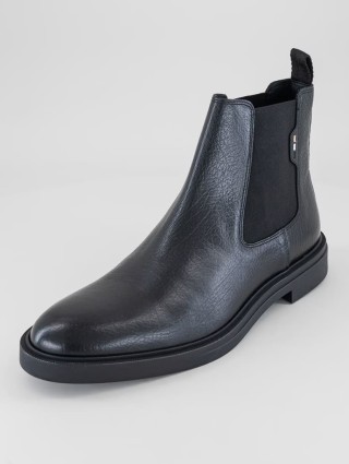 Чорні черевики BOSS : фото 1 - Invogue