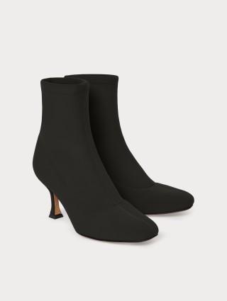 Черные ботильоны Marina Rinaldi из неопрена: фото 2 - Invogue