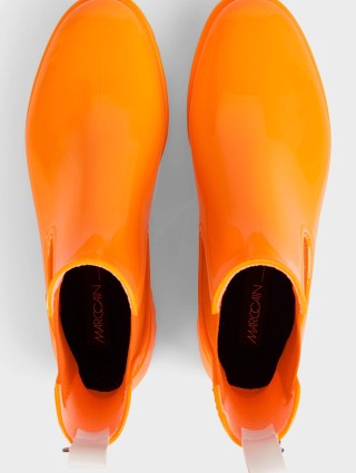 Помаранчеві чоботи MARC CAIN : фото 3 - Invogue