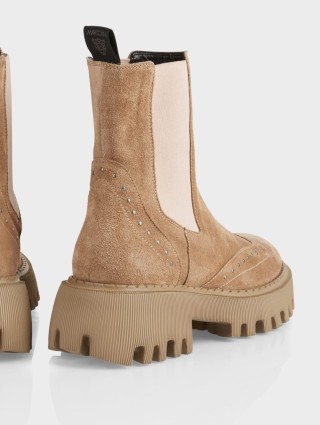 Бежеві чоботи MARC CAIN : фото 3 - Invogue
