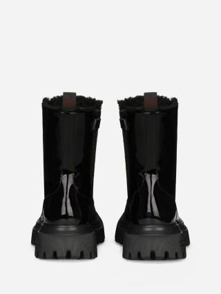 Чорні чоботи DOLCE&GABBANA KIDS : фото 2 - Invogue