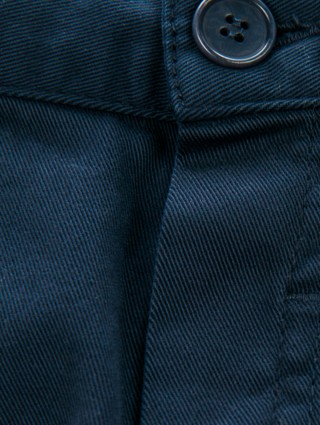 Синие брюки IL GUFO: фото 4 - Invogue