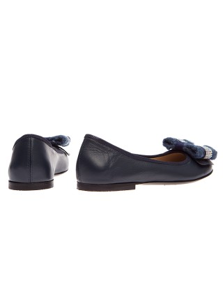 Сині туфлі FLORENS : фото 2 - Invogue