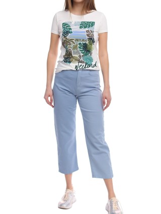 Біла футболка WEEKEND MAX MARA : фото 5 - Invogue