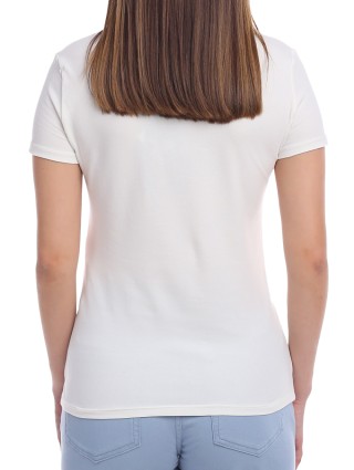 Біла футболка WEEKEND MAX MARA : фото 7 - Invogue