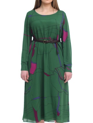 Зелена сукня MARINA RINALDI : фото 3 - Invogue