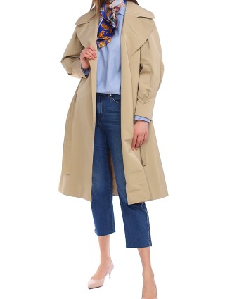 Коричневий плащ MAX&CO : фото 3 - Invogue