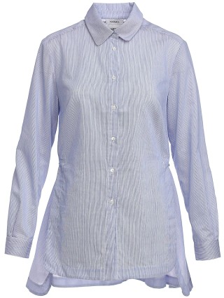 Синяя рубашка MAX&CO: фото 2 - Invogue