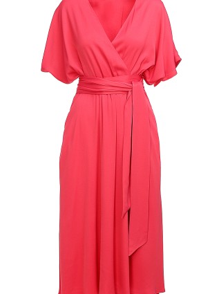 Розовое платье MAX&CO: фото 2 - Invogue