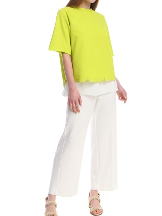 Жовта футболка MAX&CO : фото 3 - Invogue