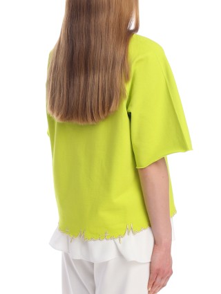 Жовта футболка MAX&CO : фото 6 - Invogue