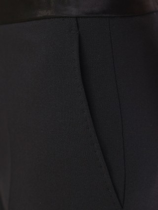 Чёрные брюки HELMUT LANG: фото 7 - Invogue