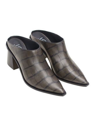 Бордовые мюли JOSEPH: фото 3 - Invogue