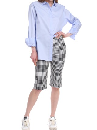 Бежева сорочка THEORY : фото 3 - Invogue