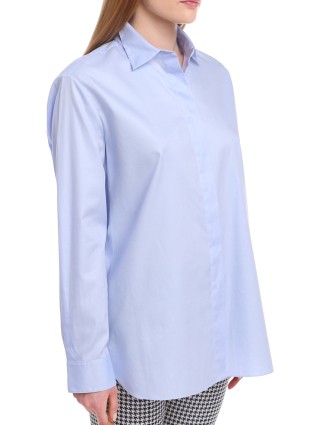 Бежева сорочка THEORY : фото 5 - Invogue