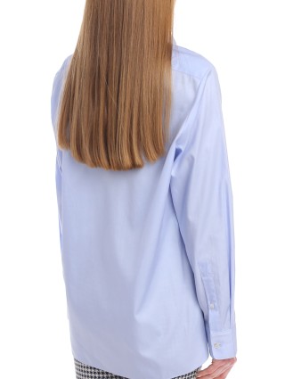 Бежева сорочка THEORY : фото 6 - Invogue